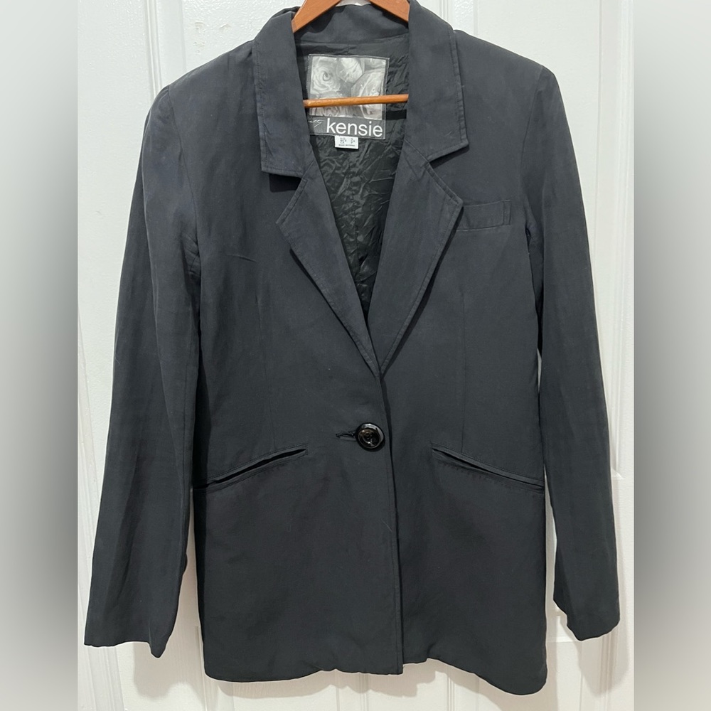 Kenzie Blazer Silk/Linen/Cotton Small